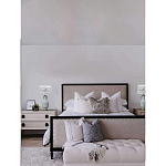 Настольная лампа с принтом на белом тканевом абажуре Roof Garden Lamp варинант исполнения - 6 | Loft Concept в Рязани