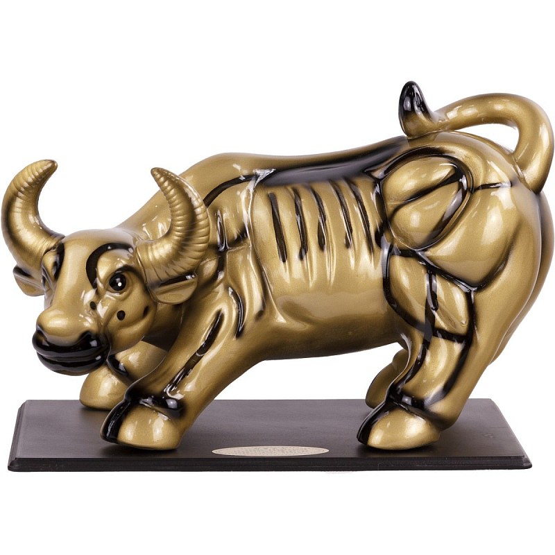 Фигурка Beige bull Коричневый Бежевый Фигурка Beige bull Коричневый Бежевый в Рязани | Loft Concept