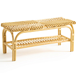 Скамья из ротанга Saveria Rattan Bench варинант исполнения - 1 | Loft Concept в Рязани