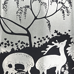 Обои ручная роспись в стиле Арт-деко Rateau Original colourway on Electrum gilded paper варинант исполнения - 2 | Loft Concept в Рязани