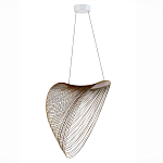 Подвесной светильник фигурный из деревянных прутьев Ecofriendly Light Source варинант исполнения - 3 | Loft Concept в Рязани