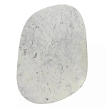 Журнальный столик овальный с мраморной столешницей Decor Showcase варинант исполнения - 2 | Loft Concept в Рязани