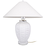 Настольная лампа керамическая с абажуром Valencia варинант исполнения - 2 | Loft Concept в Рязани