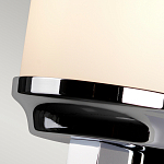 Бра для ванных комнат с белым цилиндрическим плафоном на прямоугольном основании цвета хром Feiss варинант исполнения - 6 | Loft Concept в Рязани