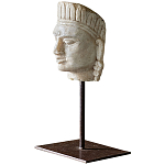 Декоративная статуэтка из мрамора Indian Tribal Chief Statuette варинант исполнения - 2 | Loft Concept в Рязани