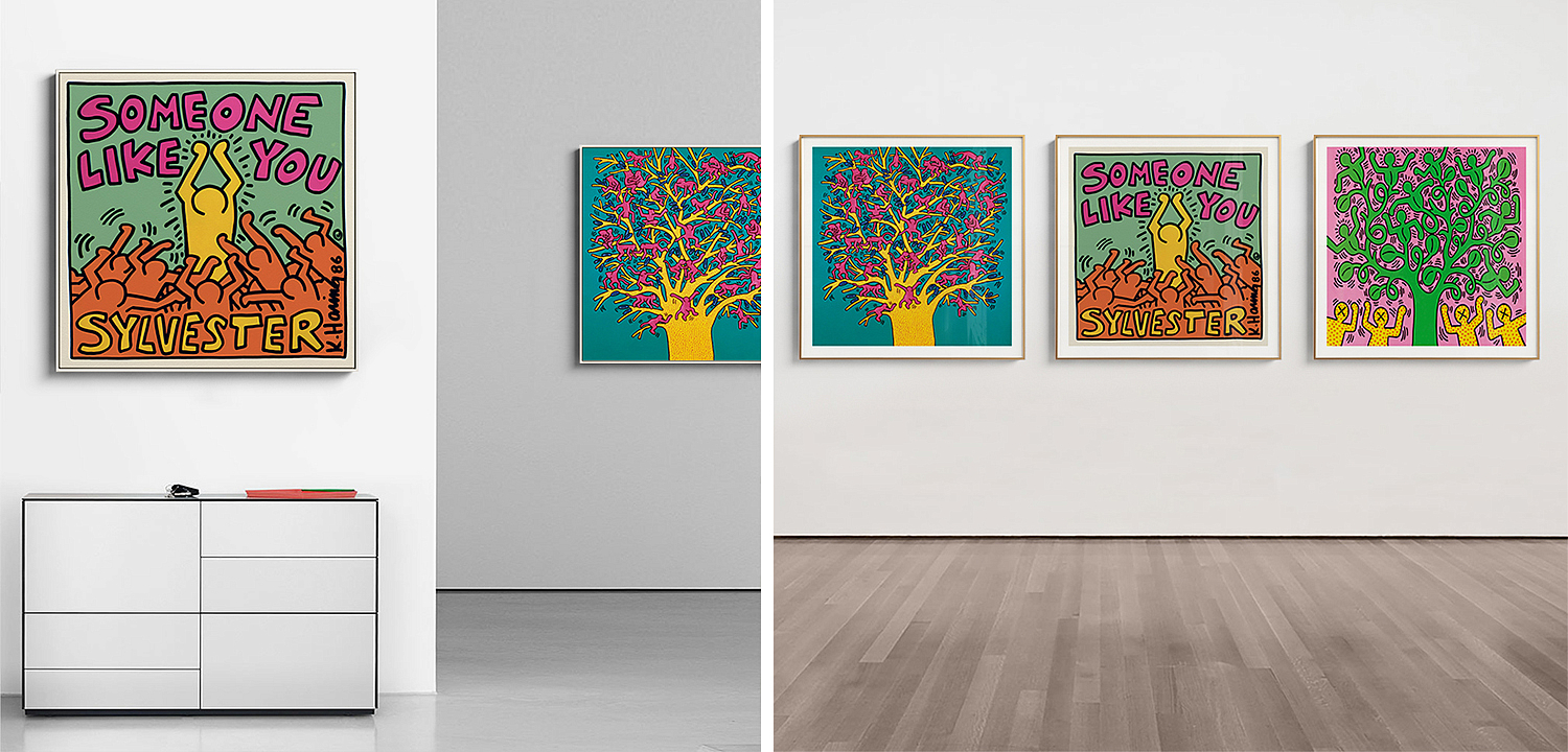 Постер Keith Haring 2 Постер Keith Haring 2 - Loft-Concept в Рязани