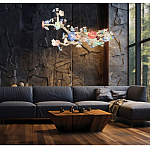 Люстра с цветочным декором Miscellaneous herbs варинант исполнения - 5 | Loft Concept в Рязани