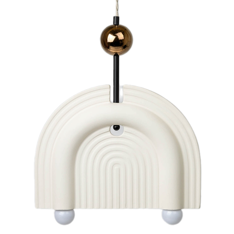 Подвесной светильник MOROSHKA big [white] Белый Бронза в Рязани | Loft Concept 