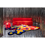 Дизайнерский ковер в виде бабочки Poltronova Tappeto Farfalla Rug варинант исполнения - 10 | Loft Concept в Рязани