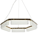 Светодиодная люстра с рельефным стеклом ICE GLASS 70 варинант исполнения - 1 | Loft Concept в Рязани