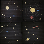 Плитка ассорти Космос варинант исполнения - 1 | Loft Concept в Рязани