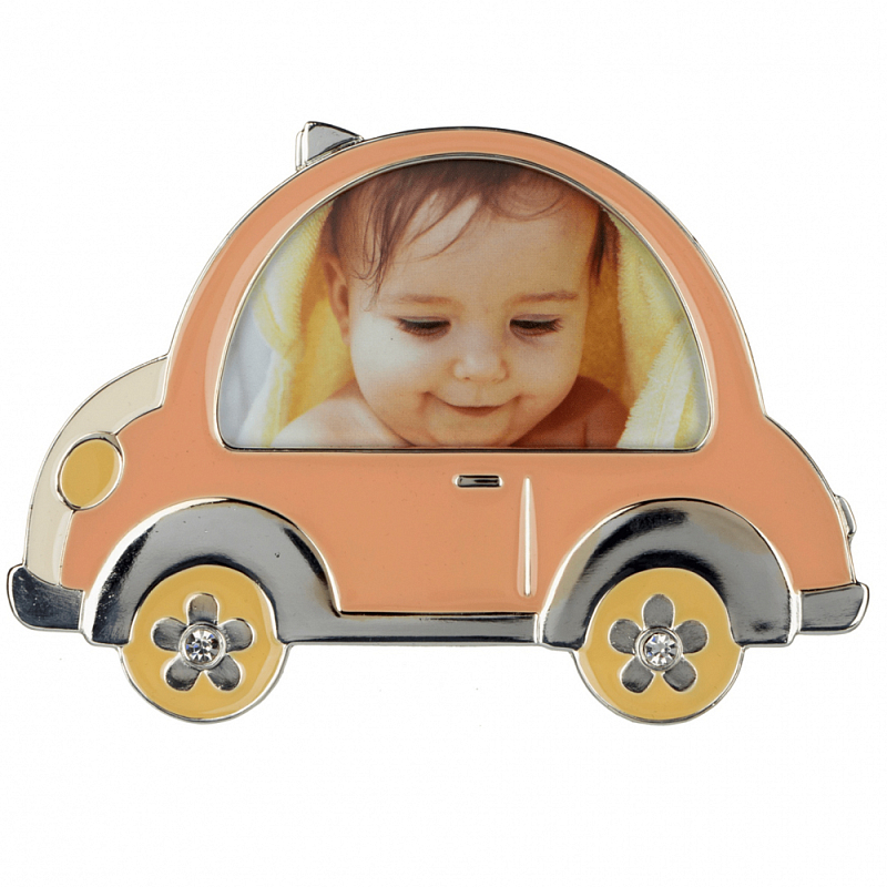 Фоторамка детская Childhood Corner Car Серебристый Розовый Голубой Фоторамка детская Childhood Corner Car Серебристый Розовый Голубой в Рязани | Loft Concept