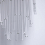 Бра с круглым основанием и длинными прозрачныи стеклянными трубками Nembus варинант исполнения - 6 | Loft Concept в Рязани