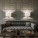 Гипсовая 3D Панель F-03 варинант исполнения - 1 | Loft Concept в Рязани