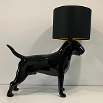 Лампа COLLECTION OF DOGS с абажуром Бультерьер варинант исполнения - 9 | Loft Concept в Рязани