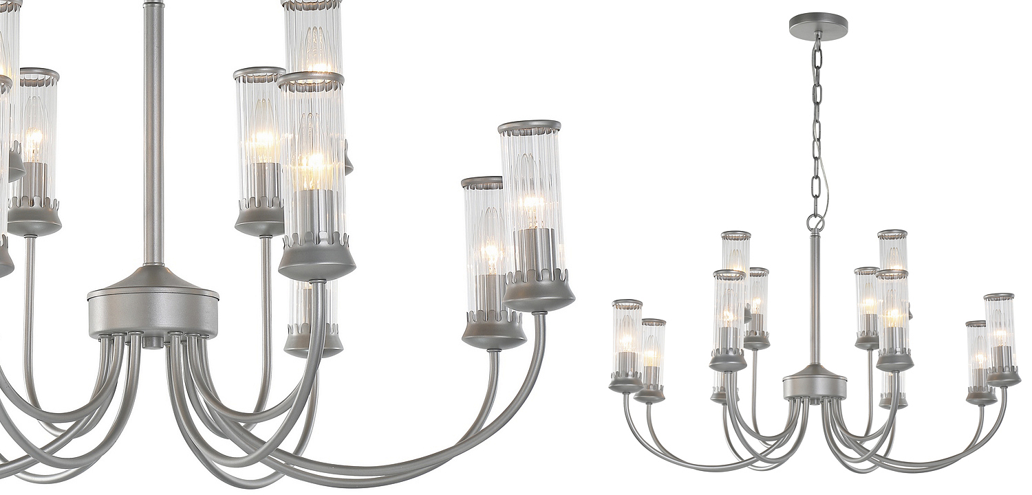 Люстра Morgane Chandelier silver 78 Люстра Morgane Chandelier silver 78 - Loft-Concept в Рязани
