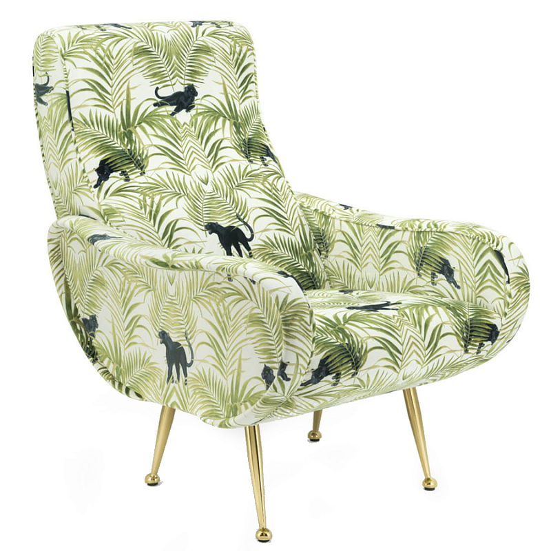 Кресло Abhika ARMCHAIR GILLY Зеленый Кресло Abhika ARMCHAIR GILLY Зеленый в Рязани | Loft Concept