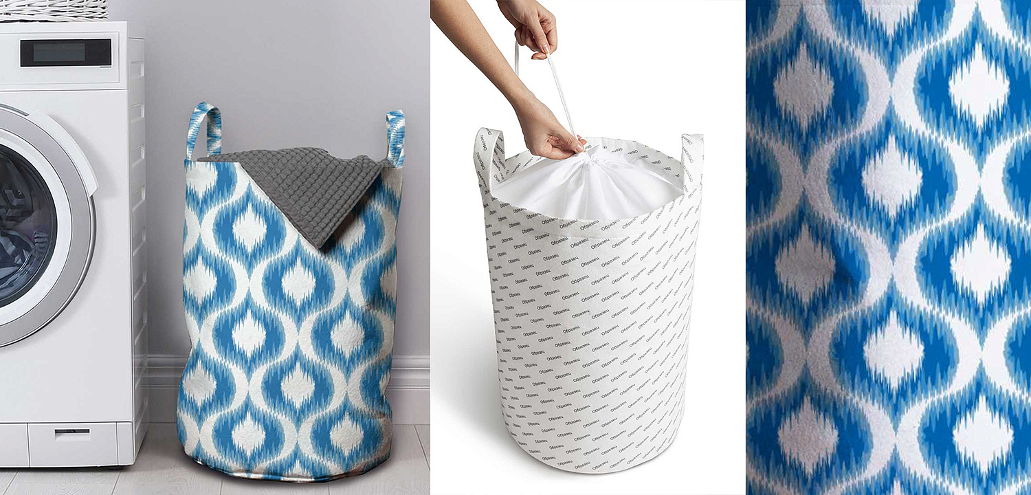 Корзина Blue Ornament Basket Корзина Blue Ornament Basket - Loft-Concept в Рязани