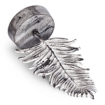 Статуэтка Metal Flowers античная платина варинант исполнения - 2 | Loft Concept в Рязани