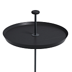 Pin журнальный столик чёрный из натурального дуба и бетона варинант исполнения - 1 | Loft Concept в Рязани