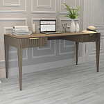 Рабочий стол коричневый с 2-мя ящиками Harper Line варинант исполнения - 2 | Loft Concept в Рязани