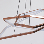 Люстра с 3-мя подвесами в виде шестиугольников Hexagon Horizontal варинант исполнения - 6 | Loft Concept в Рязани