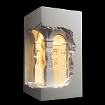 Встраиваемый в стену гипсовый светильник под покраску с колоннами и арками в античном стиле Antiquity Athena варинант исполнения - 5 | Loft Concept в Рязани