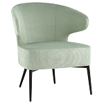 Современное мягкое кресло на металлических ножках Rakush Pistachio варинант исполнения - 1 | Loft Concept в Рязани