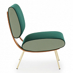 Дизайнерское кресло без подлокотников Gio Ponti ROUND D.154.5 Armchair варинант исполнения - 3 | Loft Concept в Рязани