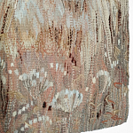 Современный Гобелен из шерсти в бежевых тонах Spring варинант исполнения - 2 | Loft Concept в Рязани