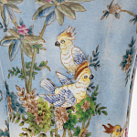 Фарфоровая ваза с изображением попугаев Eden Garden варинант исполнения - 4 | Loft Concept в Рязани