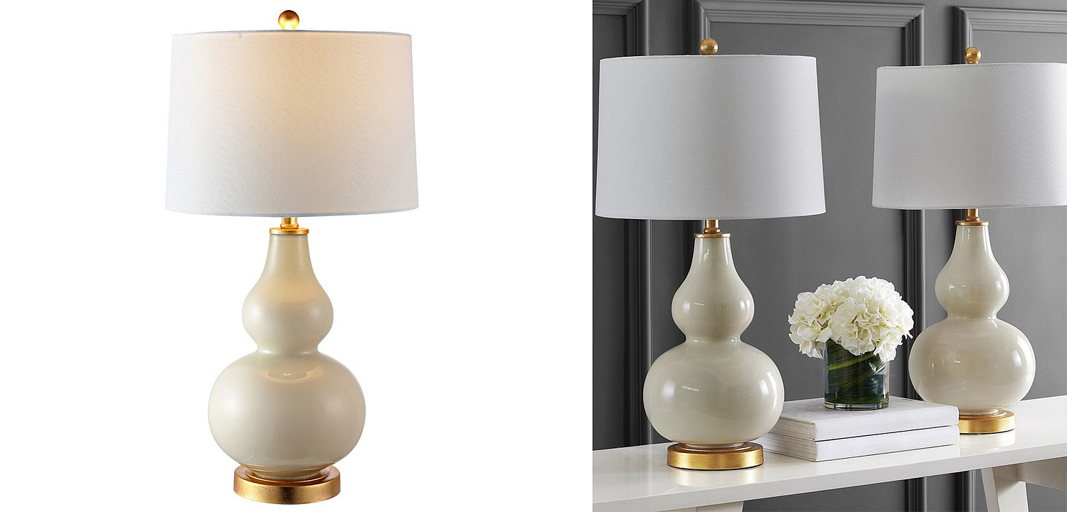 Настольная лампа Loraine Ivory Table lamp Настольная лампа Loraine Ivory Table lamp - Loft-Concept в Рязани