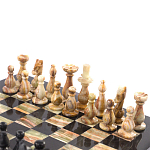 Шахматы настольные из натурального камня Оникс Decorative Thematic Chess варинант исполнения - 2 | Loft Concept в Рязани