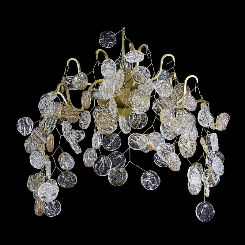 Бра FAIRYTREE Sconces Золотой Прозрачное Стекло Бра FAIRYTREE Sconces Золотой Прозрачное Стекло в Рязани | Loft Concept