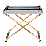 Стол сервировочный с зеркальной столешницей Splendid Serving Table варинант исполнения - 1 | Loft Concept в Рязани