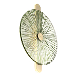 Бра с круглым стеклянным плафоном Gingham варинант исполнения - 5 | Loft Concept в Рязани