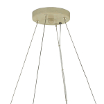 Люстра круглая из толстых деревянных реек Natural Style варинант исполнения - 3 | Loft Concept в Рязани