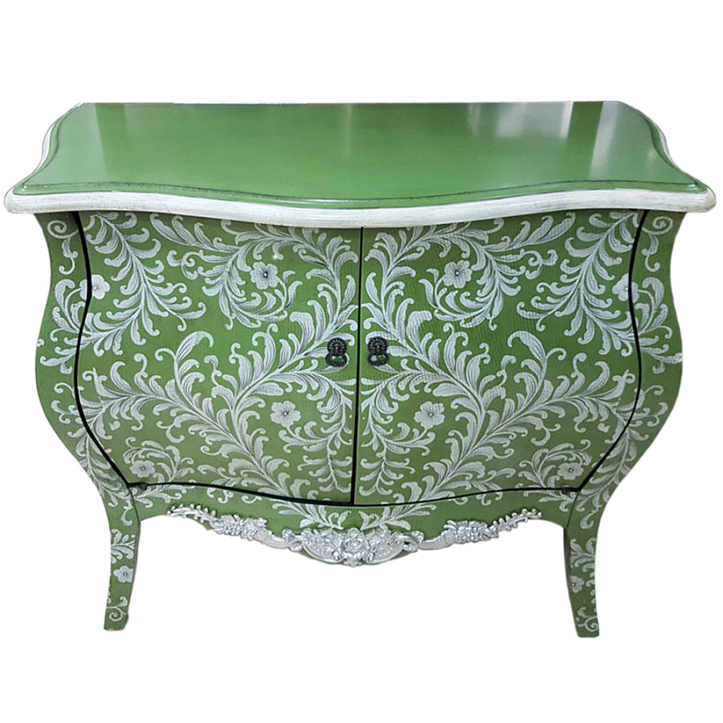 Комод White and Green Lace Зеленый Белый Комод White and Green Lace Зеленый Белый в Рязани | Loft Concept