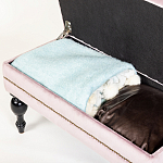 Мягкая банкетка с зоной для хранения Casket Dusty Rose варинант исполнения - 5 | Loft Concept в Рязани
