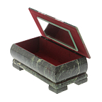 Шкатулка для денег с мозаикой из натуральных камней Stone Casket варинант исполнения - 3 | Loft Concept в Рязани