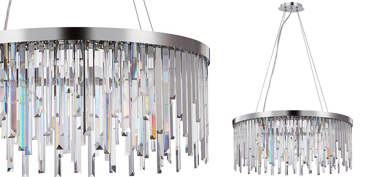 Люстра Bennett Chandelier chrome Люстра Bennett Chandelier chrome - Loft-Concept в Рязани
