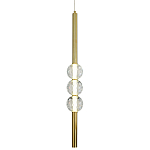 Подвесной светильник Celestin Spheres Brass Trio Hanging Lamp варинант исполнения - 1 | Loft Concept в Рязани