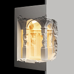 Встраиваемый в стену гипсовый светильник под покраску с колоннами и арками в античном стиле Antiquity Athena варинант исполнения - 1 | Loft Concept в Рязани