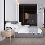 Тумба прикроватная с выдвижным ящиком из массива дуба Type oak варинант исполнения - 3 | Loft Concept в Рязани