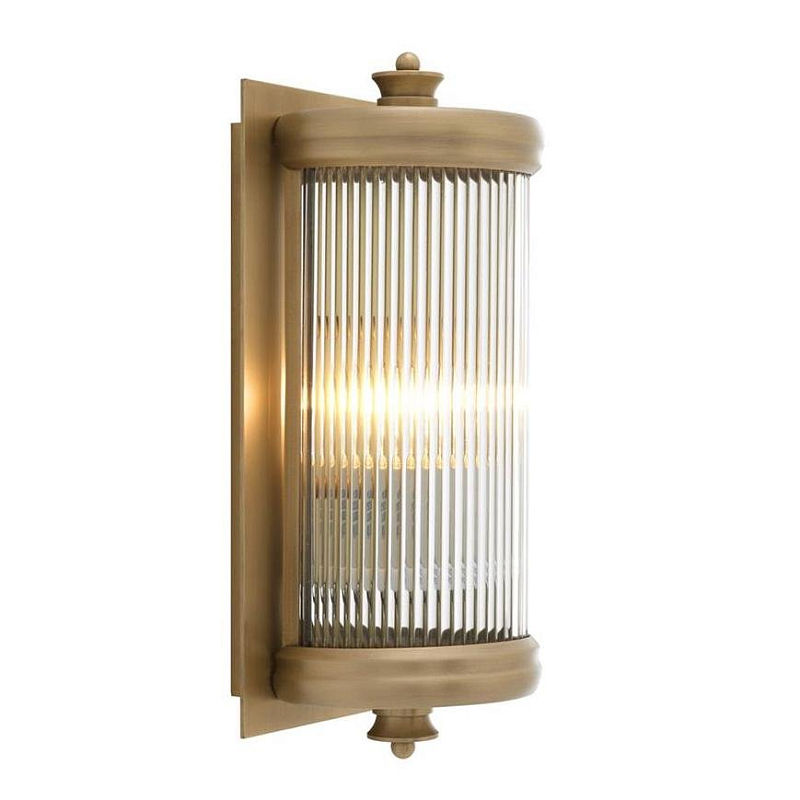 Бра Wall Lamp Glorious S Brass Латунь Прозрачное Стекло Бра Wall Lamp Glorious S Brass Латунь Прозрачное Стекло в Рязани | Loft Concept