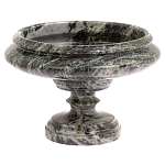 Фруктовница средняя из натурального камня Змеевик Шабровский Natural Stone Fruit Bowls варинант исполнения - 1 | Loft Concept в Рязани