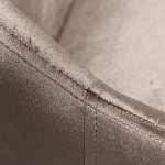 Кресло офисное с обивкой из серого велюра Stylish Velor Office Chair варинант исполнения - 2 | Loft Concept в Рязани