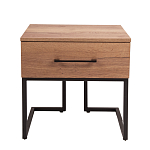 Тумба прикроватная с ящиком в стиле лофт Urban Style Space варинант исполнения - 3 | Loft Concept в Рязани