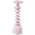 Подсвечник фигурный розовый Bright Accent 36 см варинант исполнения - 1 | Loft Concept в Рязани