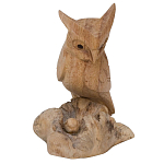 Статуэтка из дерева сова Animals of the World варинант исполнения - 5 | Loft Concept в Рязани